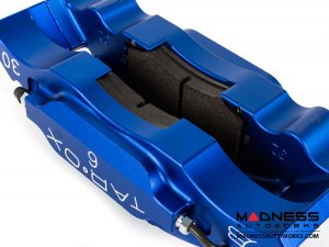 FIAT 500 Brake Upgrade Kit - Tarox 6 Pot Brake Conversion Kit - Blue - Sport Series